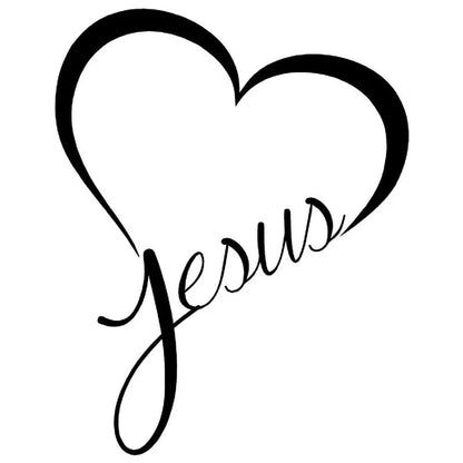 Jesus Heart - Sticker