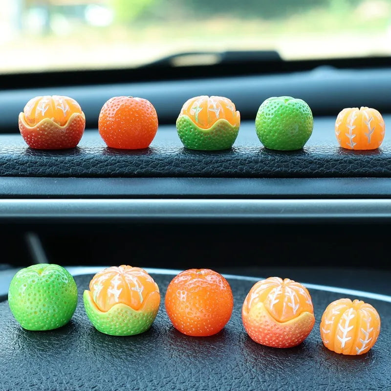 Cute Mandarin Set- Car Decorations