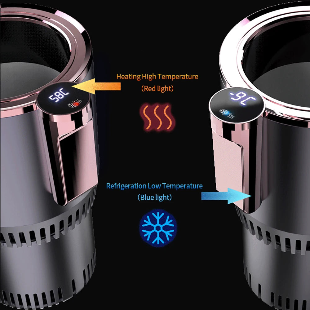 Hot and Cold Cup Refrigeration and Heating Touch Screen Beverage Mug